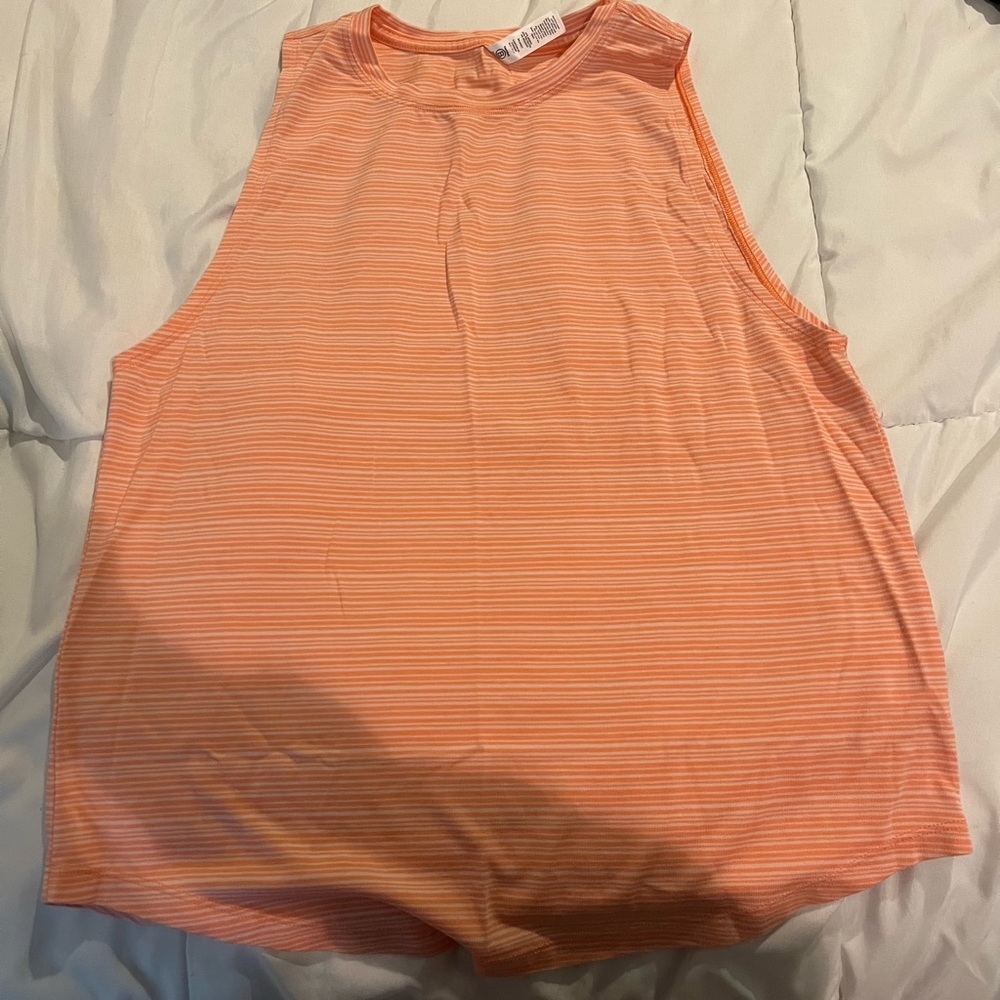 Orange Athleta Tank Top